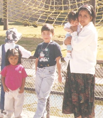 yo con mis niños  (que chistoso me vestía ja ja)